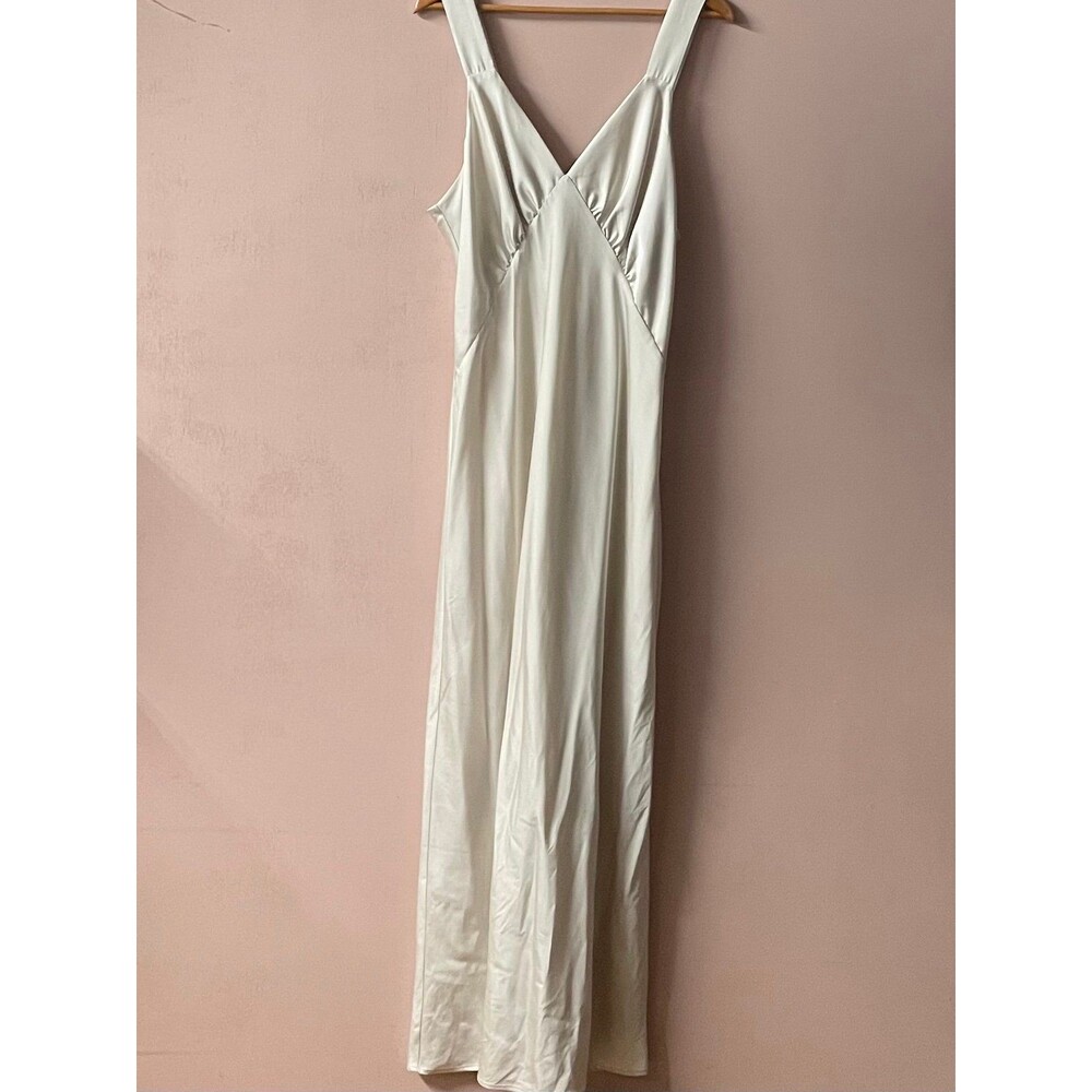 House of Harlow Cream V-Neck Maxi Dress Size XL